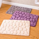 Soft 60x40CM Non-slip Bath Mat 4 Colors Modern Bathroom Anti-Slip Carpet Door Mat Home Textile - intl