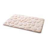 Soft 60x40CM Non-slip Bath Mat 4 Colors Modern Bathroom Anti-Slip Carpet Door Mat Home Textile - intl