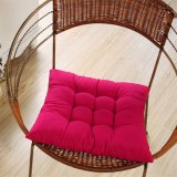 Soft Handmade Square Dining Chair Seat Pad Filled Ties Cushion Decor 35 x 35cm - intl