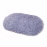 Soft Oval Memory Foam Bath Bathroom Bedroom Floor Shower Mat Rug GY - intl