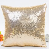 Solid Color Glitter Sequins Throw Pillow Case Cafe Home Decor Cushion Covers - intl