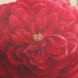 Hoa vuông Hoa Hồng Vải Lanh Cotton Ném Gối Đệm Lưng Ghế Sofa Giường Trang Trí-quốc tế