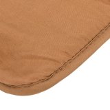 Square Foam Garden Seat Pad Tie On Office Chair Patio Indoor Dining Cushion Brown - intl