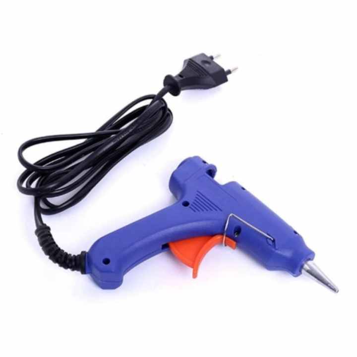 Súng bắn keo Nến (Xanh) + Tặng 10 cây keo tiện dụng