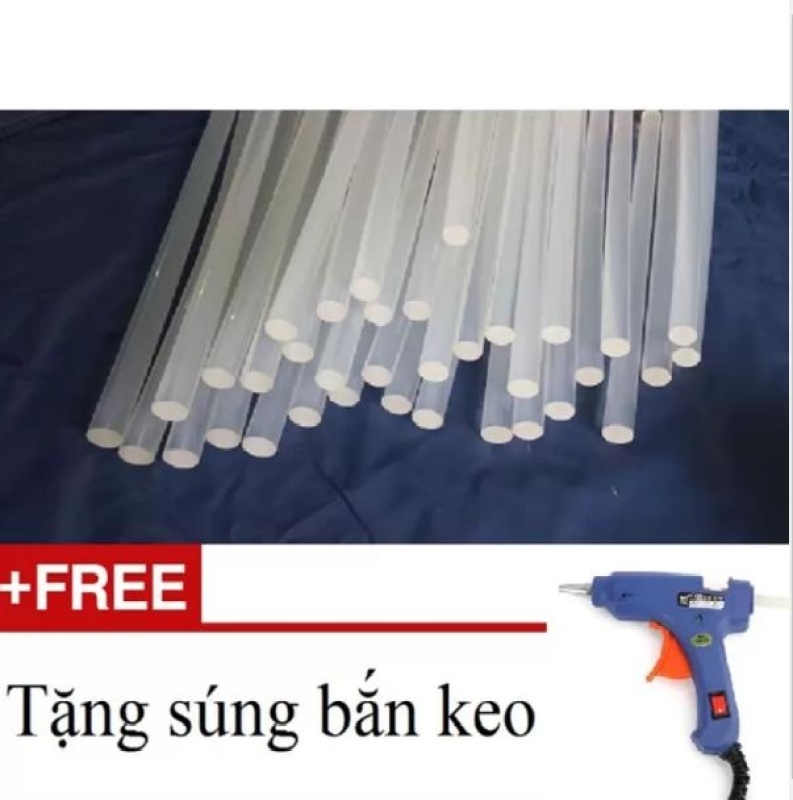 Sung bắn keo tặng 35 keo nến silicon (N)