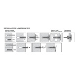 [HCM]Túi 100 cái tắc kê nhựa Friulsider X1 8x40