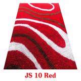 Thảm salon Shaggy JS 10 Red 160x230(Red)
