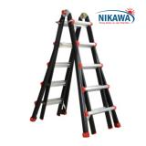 Thang nhôm gấp đa năng Nikawa NKB-45 (Đen phối cam)