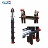 Thang nhôm gấp đa năng Nikawa NKB-46 (Đen phối cam)