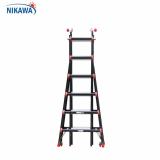 Thang nhôm gấp đa năng Nikawa NKB-46 (Đen phối cam)