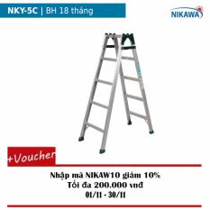 Thang nhôm gấp Nikawa NKY-5C (Trắng)