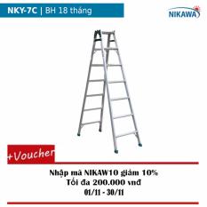 Thang nhôm gấp Nikawa NKY-7C (Trắng)