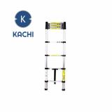 Thang nhôm rút gọn 2.9m Kachi + Tặng 01 súng bắn keo  (Kachi Việt Nam phân phối)