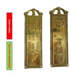 Thẻ Kim Bài Gương đồng Thiên Quan Tứ Phước bát quái - Phong thủy trấn trạch