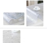 Chất LIỆU NHỰA PVC dày chống thấm nước chống dáng cạp mềm miếng lót trong suốt bàn thảm nhựa khăn trải bàn pha lê tấm 60*60 cm-quốc tế