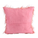 epayst Throw Fur Fluffy Sofa Pillow Soft Plush Luxury Cushion Cover Home Decor Pink