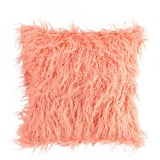 epayst Throw Fur Fluffy Sofa Pillow Soft Plush Luxury Cushion Cover Home Decor Pink