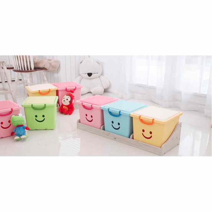 Thùng nhựa đa năng Happy Box YW-01-02 (Xanh da trời)