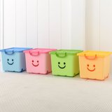 Thùng nhựa vuông Happy Box YW-06 (Hồng nhạt)