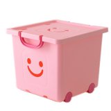 Thùng nhựa vuông Happy Box YW-06 (Hồng nhạt)