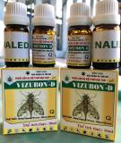 Bộ 2 hộp Thuốc dẫn dụ diệt ruồi vàng VIZUBON - D (2 chai thuốc diệt ruồi + 2 chai dẫn dụ)