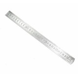 [HCM]Thước Lá Thép  Gồm 1 Mặt Hệ 30Cm & 1 Mặt Thước Lỗ Ban