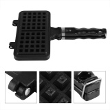 TMISHION 1Pc Kitchen Rectangle Shape Non-stick Waffle Mold Baking Pan Making Tool Maker Press Plate - intl