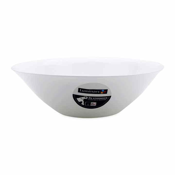 Tô salad thủy tinh Luminarc Essence Sala 27cm J2998 (Trắng)