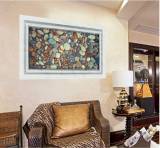 Tranh dán tường 3D suối đá SD96