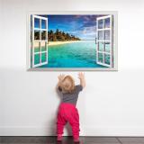 Tranh decal dán tường 3D đẹp nhiều mẫu