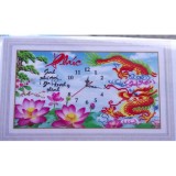 Tranh đính đá chữ phúc yn2085-ngọc thịnh