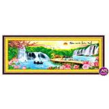 Tranh đính đá non nước hữu tình DF147-Ngọc Thịnh