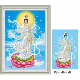 Tranh đính đá mẹ quan âm DF2289