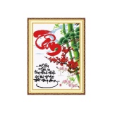 Tranh thêu chữ thập chữ tâm DLH-222356-Siêu thị tranh thêu