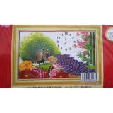 Tranh thêu chữ thập đôi công monalisa H1956-Ngọc Thịnh
