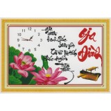 Tranh thêu chữ thập Gia đình DLH-222891-Siêu thị tranh thêu