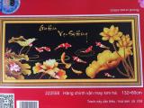 Tranh thêu chữ thập gia hòa vạn sự hưng 222558