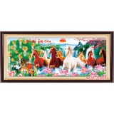 Tranh thêu chữ thập Mã đáo thành công DLH-223059-Siêu thị tranh thêu