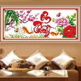 Tranh thêu chữ thập ơn thầy DLH-222464-Siêu thị tranh thêu