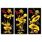 Tranh thêu chữ thập phúc lộc thọ 222427