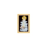 Tranh chữ thập phật quan âm DLH-YA1074