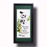 Tranh thư pháp sáng tác - Chữ Tri Ân - Tranh Minh Hiền(...)