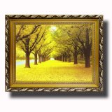 Tranh Trang Trí - Hàng Cây Vàng - Tranh Mỹ Thuật Minh Hiền