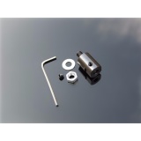 Trục Kẹp Lưỡi Cắt M6-5mm làm máy cưa, cắt mini từ Motor trục 5mm ( 775 )