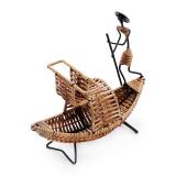 Trưng card visit hình thuyền chỡ name card FtraMart EDL-C010