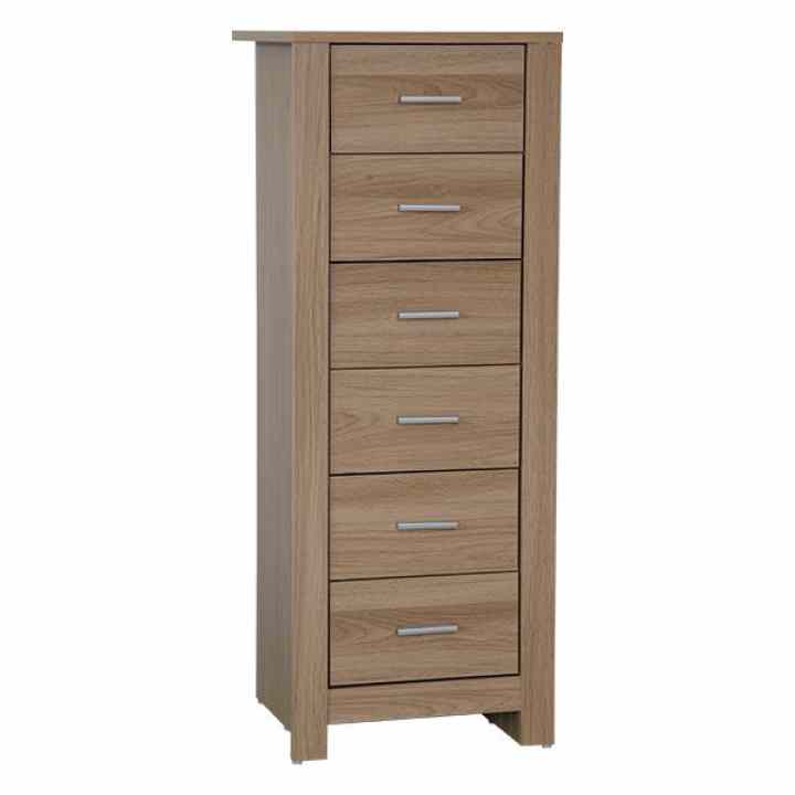 Tủ Đồ 6 Ngăn Lona 8623-N (Màu tự nhiên)