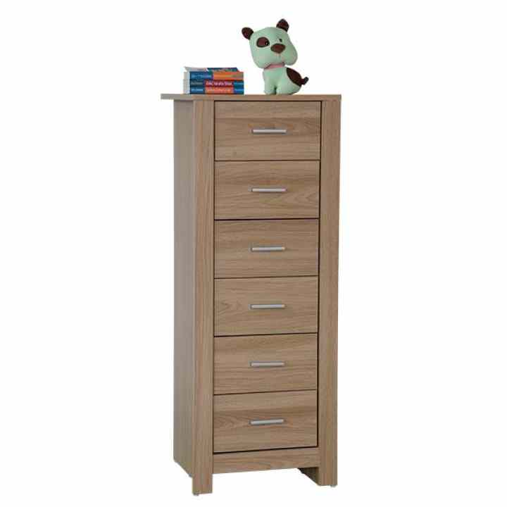 Tủ Đồ 6 Ngăn Lona 8623-N (Màu tự nhiên)