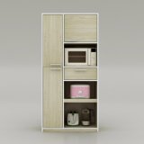 Tủ kệ lò vi sóng Nhà Gọn KS06 (Vân gỗ sáng)