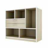 Tủ kệ lò vi sóng Nhà Gọn KS08 (Vân gỗ sáng)
