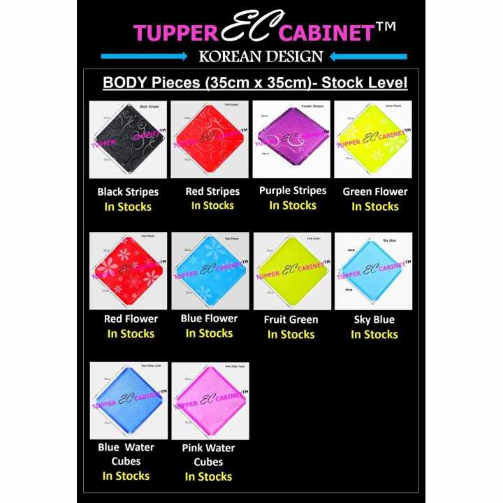 Tủ nhựa 3 ngăn Tupper Cabinet TC-3P-C (Hồng cửa hoạt hình)